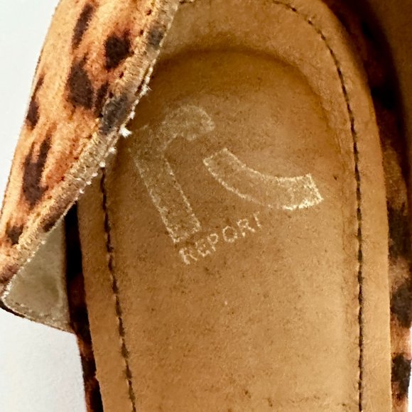 RePort Sycamore Flats Animal Print Floral Embroidered Pointed Toe Womens Size 10 - Picture 3 of 8